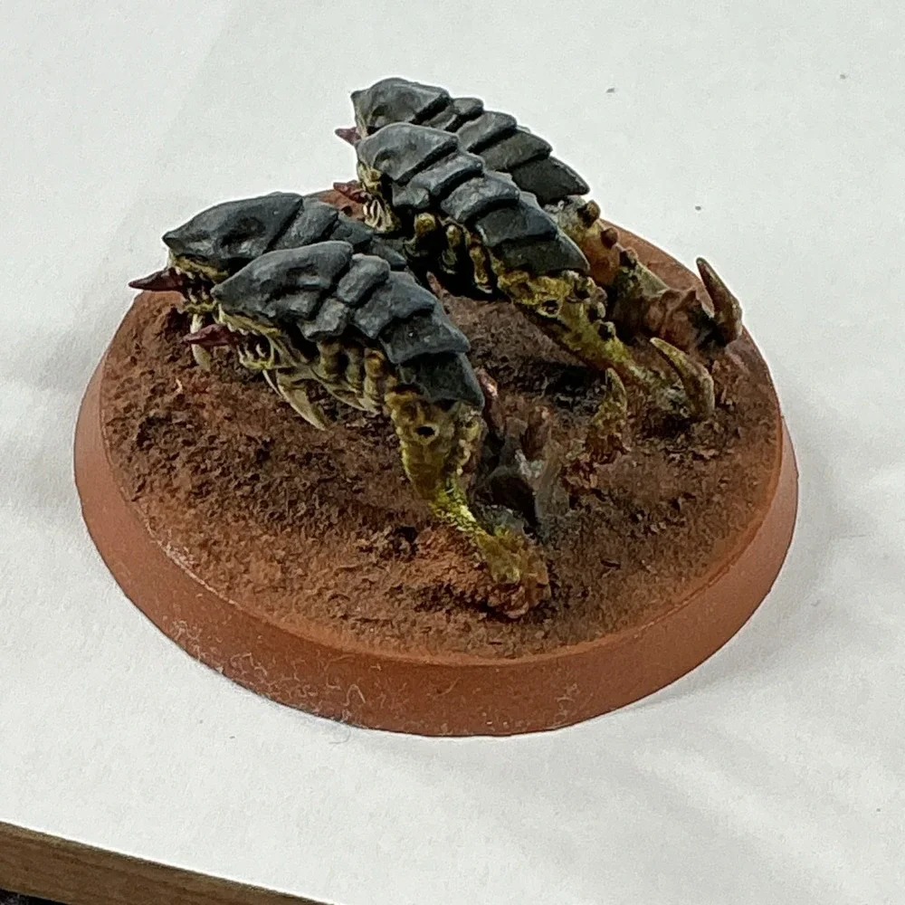 Warhammer 40K Tyranids Termagant Brood Fleshborer W/ Ripper Swarm Squad 10x‎